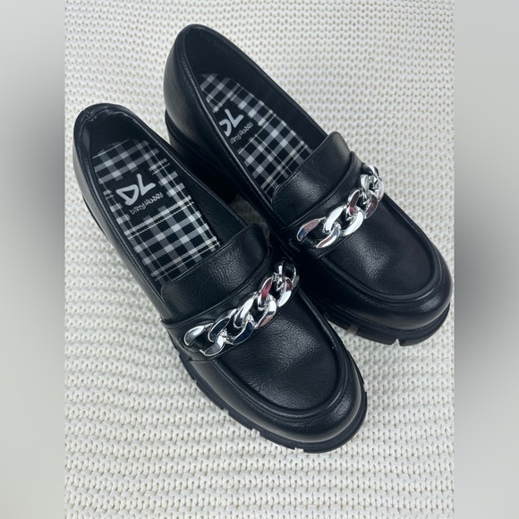 New Without Box Dirty Laundry Nirvana Heeled Loafers, Size 7.5 M - Picture 1 of 12